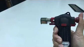 A-HOT Butane Gas Micro Torch MT-820 demonstration