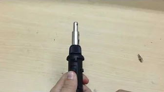 A-HOT Gas Soldering Iron AH-063 3 in 1 set demonstration