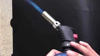 A-HOT Gas Micro Kitchen Torch AH-14E demonstration