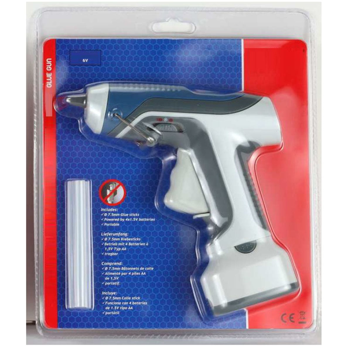 Cordless Glue Gun Battery Operated sold by A-HOT Taiwan Professional Factory in DIY, Repairing and Decorating Hand Craft Tool